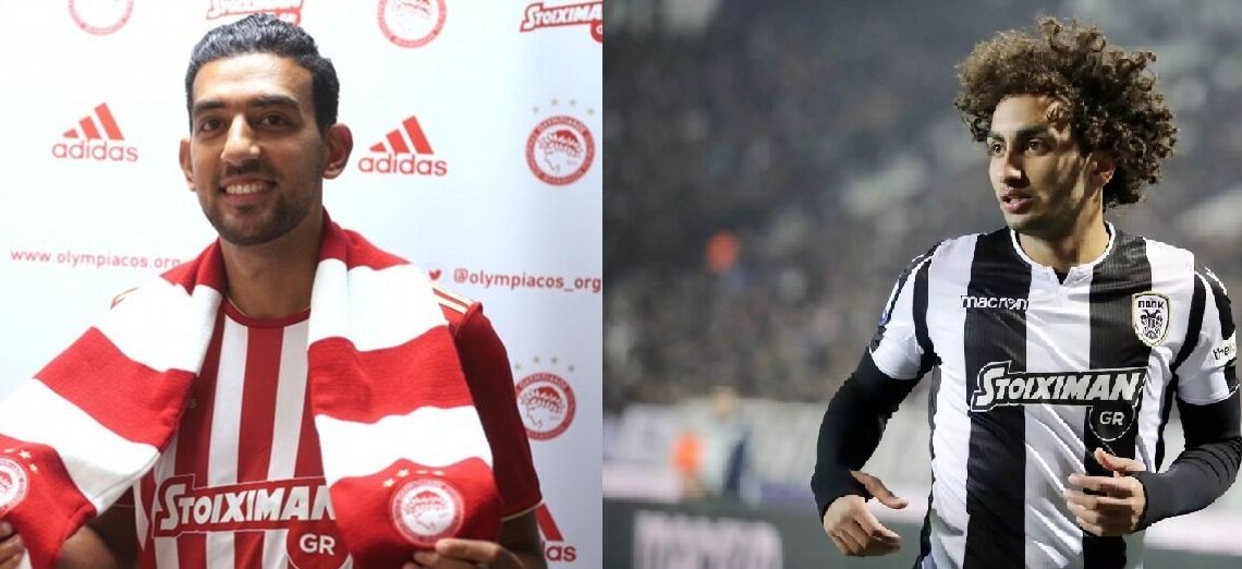 Δύο Αιγύπτιοι  διαγωνιζόμενος για το Ελληνικό Κύπελλο