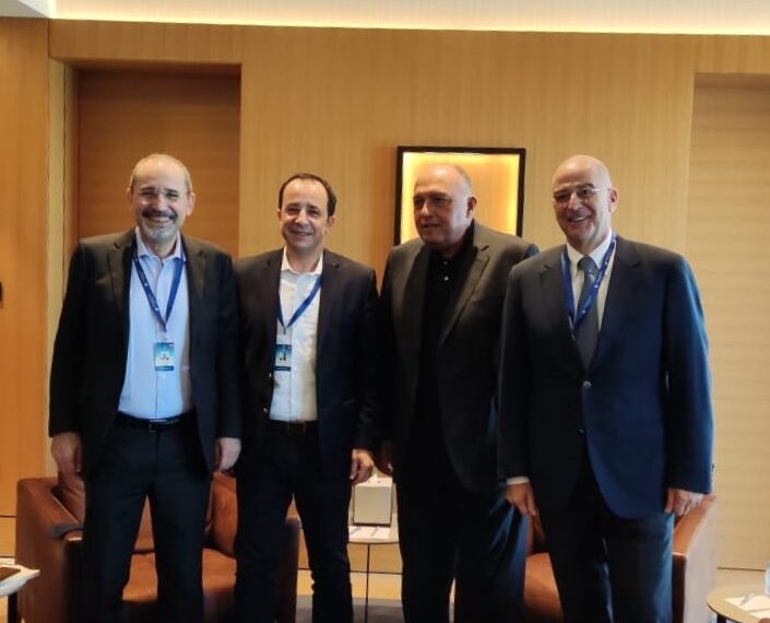 لقاء رباعي في دبي