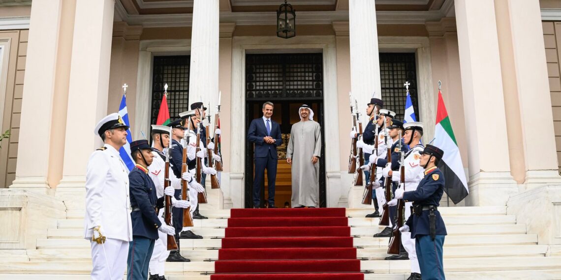 الامارات و اليونانية علاقات استراتيجية