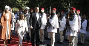 مراسم استقبال تم تأكيد المستوى الممتاز للعلاقات بين اليونان وهولندا