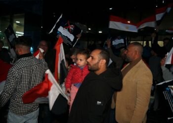 المصريون باليونان يحتجون أمام مقر الأمم المتحدة بأثينا