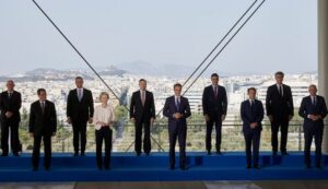 قمة دول الاتحاد الأوروبي المطلة على المتوسط في إسبانيا