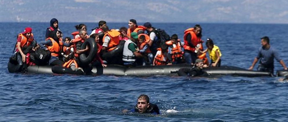 مهاجرين غير شرعيين لليونان 