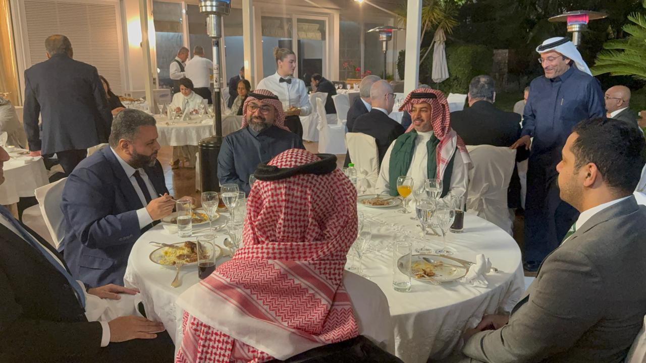  مأدبة إفطار السفير السعودي في أثينا