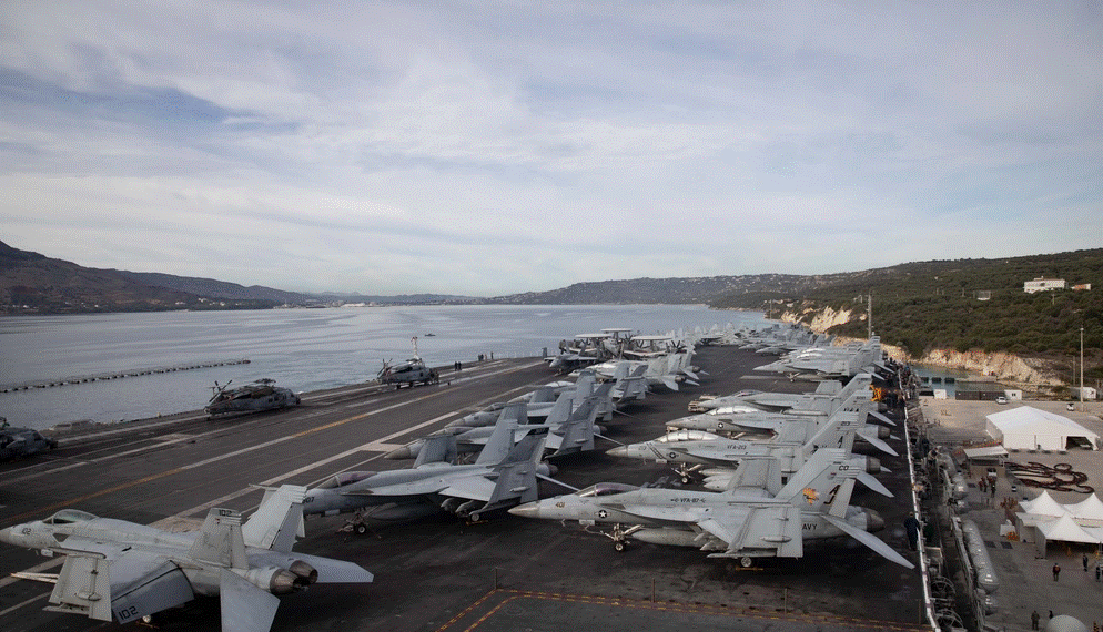 حاملة الطائرات النووية الأميركية