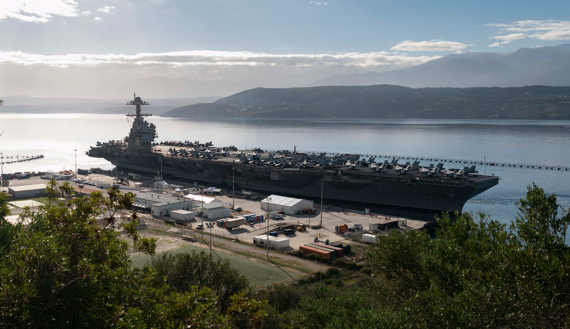 حاملة الطائرات النووية الأميركية